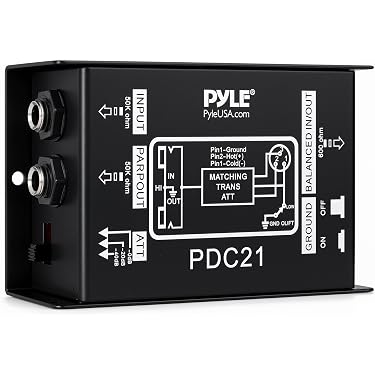 Amazon Best Sellers: Best Recording Signal Direct Boxes